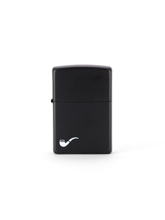 Zippo Pipe Lighter Black Matte The Pipe Guys